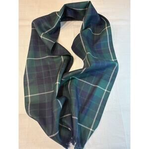 Scotland Shop 100% Wool MacLean Hunting Tarten Scarf 58x9